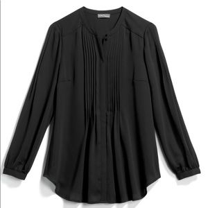 Released Pleat Tunic /Black